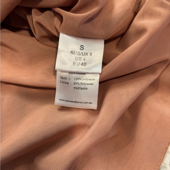 Bronx and Banco White Lace Mini Dress small - Picture 10 of 11